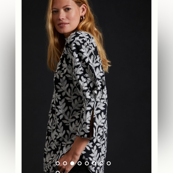 By Anthropologie Popover Blouse - Picture 12 of 14